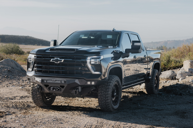 Chevrolet Silverado 2500 Front Bumper - DV8 Offroad - Spec Series - Black - `24-`26